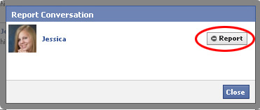 screen shot of facebook page