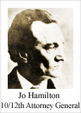 Jo Hamilton, 10&12th Attorney General