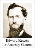 Edward Kewen, 1st Attorney General