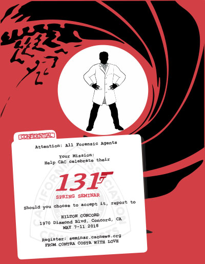 Background of a human figure inside of a gun barrel