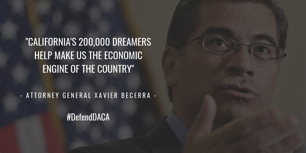 AG Becerra's Quote on DACA