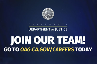California Department of Justice Accomplishments Video