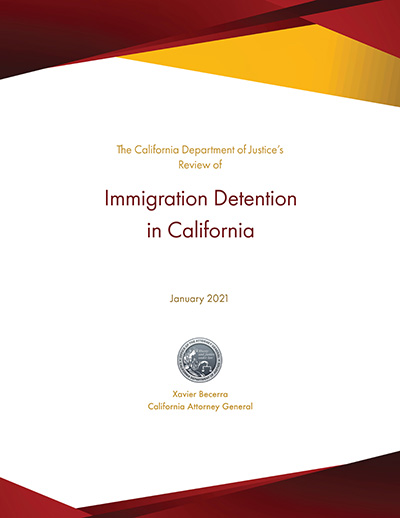 Download Immigration Detention in California, January 2021
